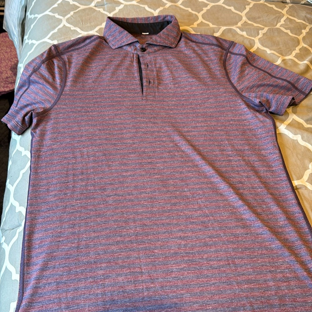 Men’s LuluLemon polo shirt